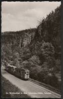 AK Bad Schandau, Kirnitzschtal, Straßenbahn, Gel, 1965 - Bad Schandau