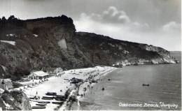 Beatiful   Old  Post Card    " Oddicombe Bach, Torquay  " - Torquay