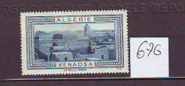 FRANCE. TIMBRE. VIGNETTE. COLONIE FRANCAISE. ..........ALGERIE. KENADSA - Tourism (Labels)