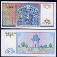 UZBEKISTAN : Banconota 5 Sum - 1994 - P75  - FDS - Uzbekistán