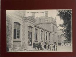 60 Crépy En Valois La Rentrée En Classe à L'école Des Garçons édit. E.L. N° 26 Animée Enfants - Crepy En Valois