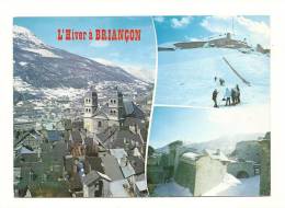 Cp, 05, Briançon, Multi-Vues, Voyagée 1988 - Briancon