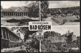 AK Bad Kösen, Gradierwerk, HO-Gaststätte, Badeanstalt, Rudelsburg, Gel 1968 - Bad Kösen