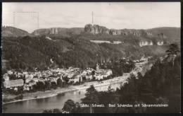 AK Bad Schandau, Schrammsteine, Ung, 1973 - Bad Schandau