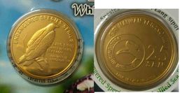 MALAYSIA 2005 2004 25 Cent Coin Nordic Gold BU 25 Sen White Bellied Sea Eagle - Maleisië