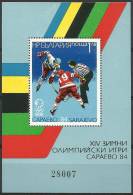 BG 1984-3251 OLYMPIC GAMES SARAJEVO, BULGARIA, S/S, MNH - Winter 1984: Sarajevo