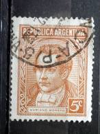 Argentina - 1935 - Mi.nr.408 - Used - Personalities - Mariano Moreno - Definitives - Oblitérés