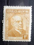 Argentina - 1935/42 - Mi.nr.400 - MH - Personalities - Domingo F. Sarmiento - Definitives - Ungebraucht