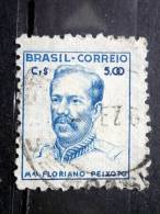 Brazil - 1946 - Mi.nr.709 XI - Used - Floriano Peixoto - Definitives - Gebraucht