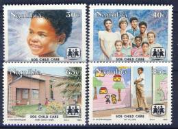 #Namibia 1993. SOS Childrens Villages. Michel 747-50. MNH(**) - Namibie (1990- ...)
