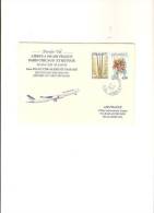 A340 1° Vol ParisChicago En 340, 05/01/1995 - Erst- U. Sonderflugbriefe