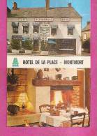 MONTMORT   -   * L' HOTEL BAR RESTAURANT DE LA PLACE *   -   Editeur : ELIOPHOT S.A.      N° / - Montmort Lucy