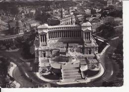 Roma - Altare Della Patria - Formato Grande -  Viaggiata 1954 (al Retro Annullo A Targhetta) - Altare Della Patria