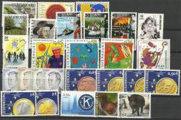 Annee 2001.  27 T-p Neufs **. - Unused Stamps