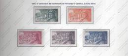 ESPAÑA Nº 1097 Al 1101 - Unused Stamps