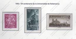 ESPAÑA Nº 1126 AL 1128 - Unused Stamps