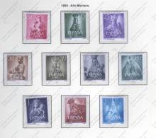 ESPAÑA Nº 1132 AL 1141 - Unused Stamps