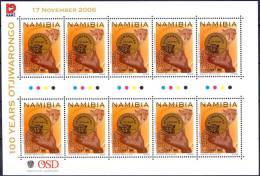 #Namibia 2006. Gepard. Sheetlet. Michel 1212. MNH(**) - Namibia (1990- ...)