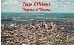 BR30848 Tulsa Oil Capital Of The World     2 Scans - Tulsa