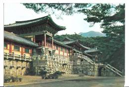 BR30904 Bulgug Sa Temple In Kyungiu Korea   2 Scans - Corea Del Sur