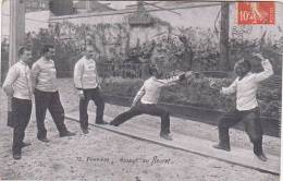 SPORTS ESCRIME POMPIERS AU FLEURET - Fencing