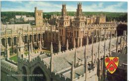 UK, All Souls' College, Oxford, Unused Postcard [12148] - Oxford