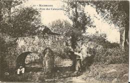 44 - MACHECOUL - Belle Vue Animée Sur Et Devant Le Pont Des Cahouettes - Machecoul