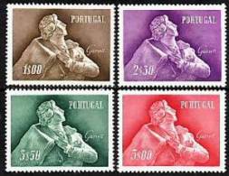 !										■■■■■ds■■ Portugal 1957 AF#827-830** Almeida Garrett Set MNH CV 280,00 Euros (x1111) - Ungebraucht