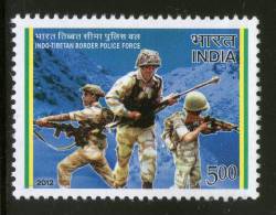 India 2012 Indo - Tibetan Border Police Force 1v MNH - Polizei - Gendarmerie