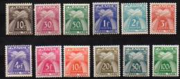 1946 Francia TIMBRE-TAXE Completa N 78 - 89   Y&T Integri MNH** - 1859-1959 Mint/hinged