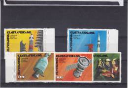 Espace - Centrafricaine - USA / URSS - Fusée - Apollo - Soyouz -  Yvert 278 / 59 + PA ** - MNH - Africa