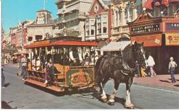 USA, Reliving The Old Days, Main Street USA, Walt Disney World, Unused Postcard [12164] - Disneyworld