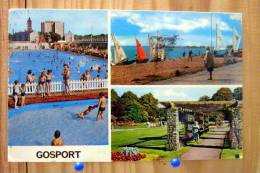 ROYAUME UNI GOSPORT MULTIVUES BATHING POOL STOKES BAYS FOSTER GARDENS PROMENADE - Other & Unclassified