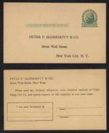 USA - PETROLE - BOURSE  / 1910 - 1930 ENTIER POSTAL REPIQUE  (ref E233) - 1921-40