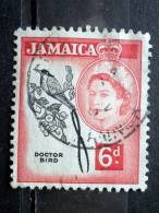 Jamaica - 1956 - Mi.nr.168 - Used - Queen Elizabeth II, The Country Representations - Doctor Bird - Definitives - Jamaica (...-1961)