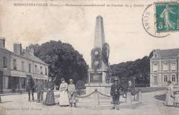 CPA - (27) Bourgtheroulde - Monument Commémoratif Du Combat Du 4 Janvier 1871 - Bourgtheroulde