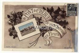 PONT DE CHERUY - JE VOUS ADRESSE CES FLEURS - Pont-de-Chéruy
