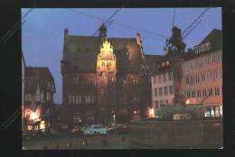 MARBURG AN DER LAHN Der Marktplatz  ( Automobile Wagen VW Volkswagen Beetle Käfer ) - Marburg