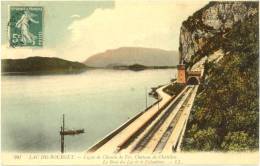 73/CPA -  Lac Du Bourget - Ligne De Chemin De Fer - Le Bourget Du Lac