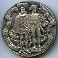 Médaille France 400 Ans De Jean Nicot Et 150 Ans Du Monopole 1961 - Professionnels / De Société