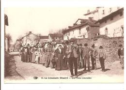 87 -  Le Limousin Illustré  -  Une Noce Limousine -  Le Cortège Précédé Du Violonneux - Saint Priest Taurion