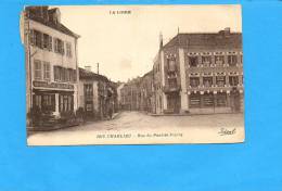 42 CHARLIEU : Rue Du Pont De Pierre -Restaurant Dumaitre - Charlieu