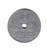 BELGIUM    25  CENTIMES   1942  (KM# 131) - 25 Cent