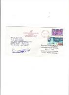 A 320   1° Vol Paris Grenoble (vol Retour) 23/06/88 - First Flight Covers