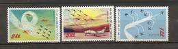 Formose Taiwan China 1960 N° PA 7 / 9 ** Courant, Avion, Aviation, Escadrille Acrobatique, Thunder Tigers, Looping - Ungebraucht