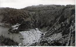 Beatiful   Old  Post Card    " TORQUAY,   REDGATE  BEACH  &  ANSTEY'S   COVE  " - Torquay