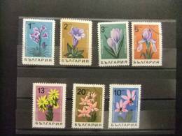 BULGARIA 1970 YV 1583 - 1589  º        FLORES DIVERSAS - Used Stamps