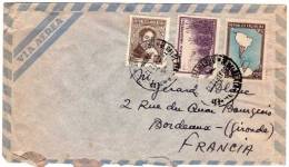 Argentine: 1952 Belle Lettre Voyagée  Vers Bordeaux - Cartas & Documentos