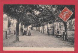 LUSSAC LES CHÂTEAUX --> Allée Des Tilleuls Et Le Champ De Foire - Lussac Les Chateaux