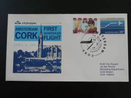 Premier Vol First Flight FFC KLM Amsterdam Cork - Poste Aérienne